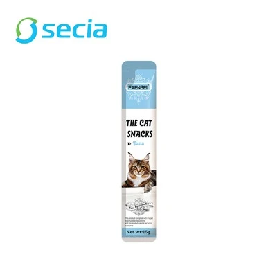 Tiras de guloseimas para gatos