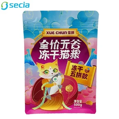 Grãos-Congelamento nutricional completo grátis-Bolsa de comida seca para gatos