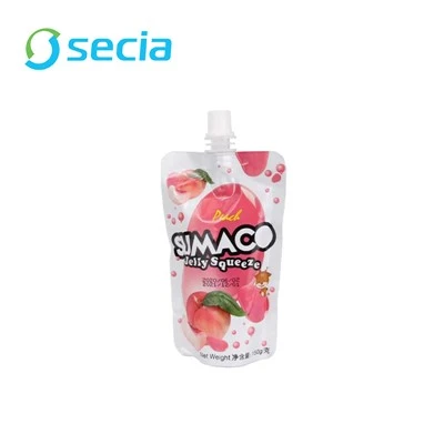 Bolsa de suco com bico