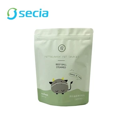 Bolsa de retorta para lanche de animal de estimação